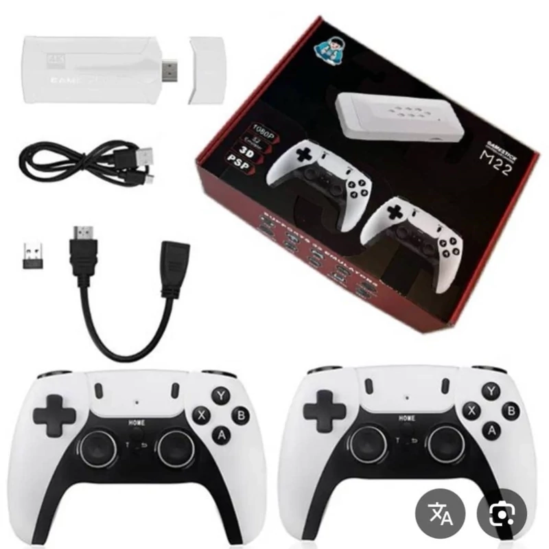 کنسول بازی Game Stick M22 | حافظه 64 گیگابایت با بیش از ۲۰هزاربازی