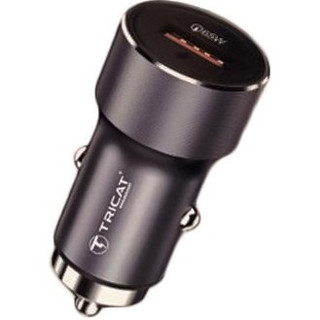 شارژر فندکی فست شارژ 65 وات تریکت TRICAT TC-1023