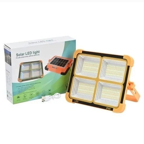 پروژکتور سیار شارژی و پاور بانک خورشیدی کیانگ 100 وات مدل KY-100W