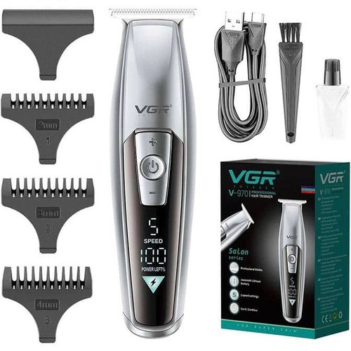 ماشین اصلاح وی جی آر مدل V-970 با تکنولوژی برش مستقیم ضد آب