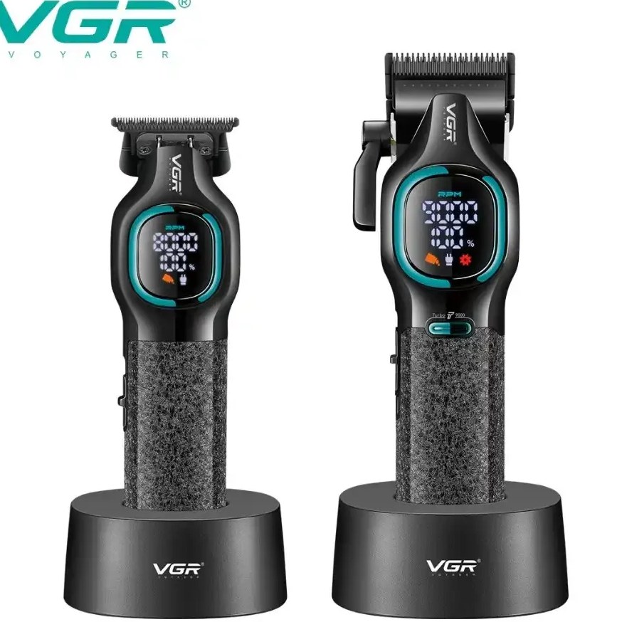 ست حرفه‌ای وی جی آر مدل V886S2 حجم زن و خط زن