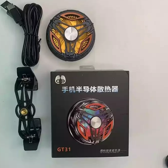 فن خنک کننده موبایل مدل GT31 رادیاتوری مگنتی